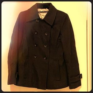 Women’s Calvin Klein grey pea coat size 8